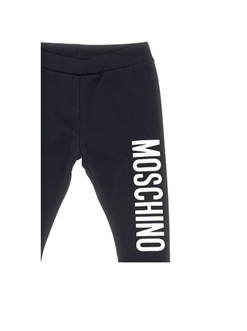 Leggings, bambina, logati. MOSCHINO | MDP03D LBA0060100